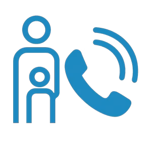 teléfono mail imagen del logo de singles con hijos llamada